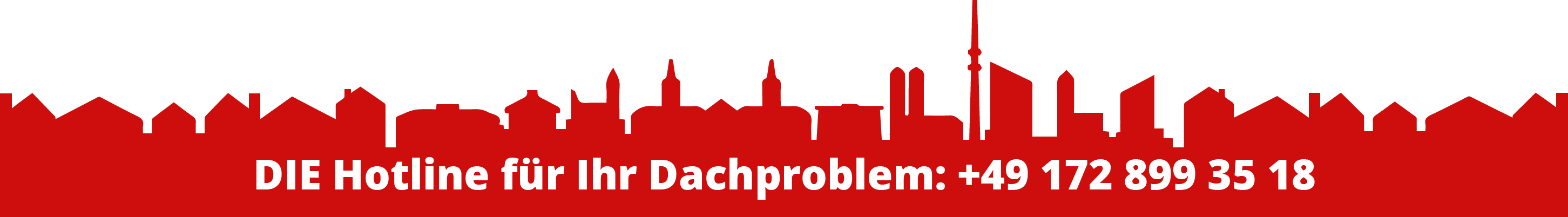 Die Hotline für Ihr Dachproblem oder Ihren Dachschaden in München: Peter Schubert, Mobil +49 172 899 35 18